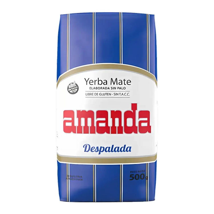 Yerba Mate Amanda Despalada Sin Palo 0,5kg