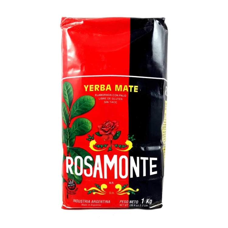 Yerba Mate Rosamonte Elaborada Con Palo Tradicional 1kg