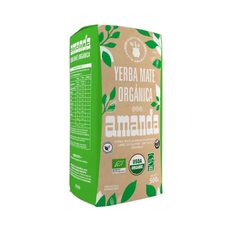 Yerba Mate Amanda Bio Organica 0,5kg (Organiczna!) 500g