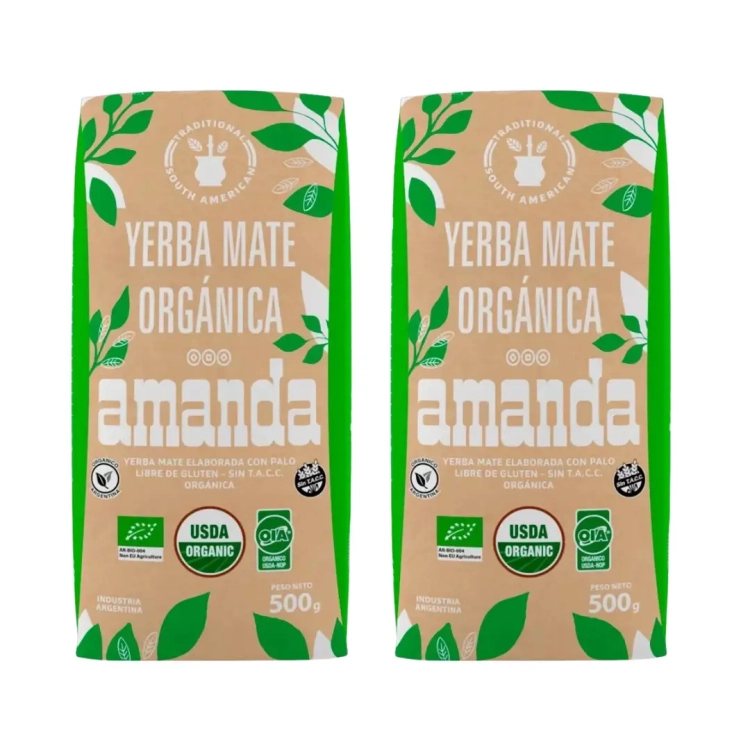 Yerba Mate Amanda Bio Organica (Organiczna) 2x500g 1kg