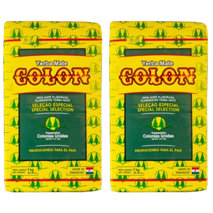 Zestaw Yerba Mate Colon Seleccion Especial 2x1kg 2kg