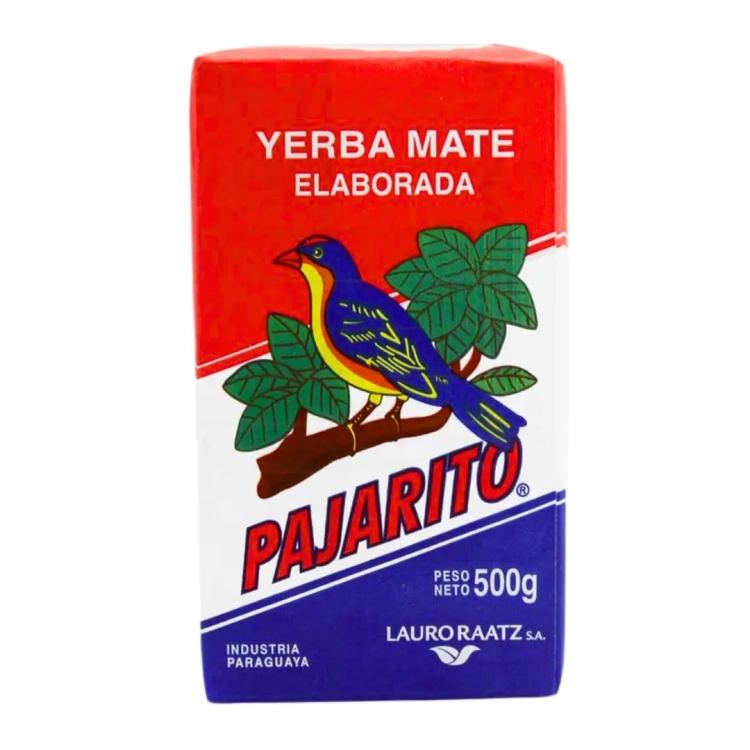Yerba Mate Pajarito Elaborada Con Palo 0,5kg