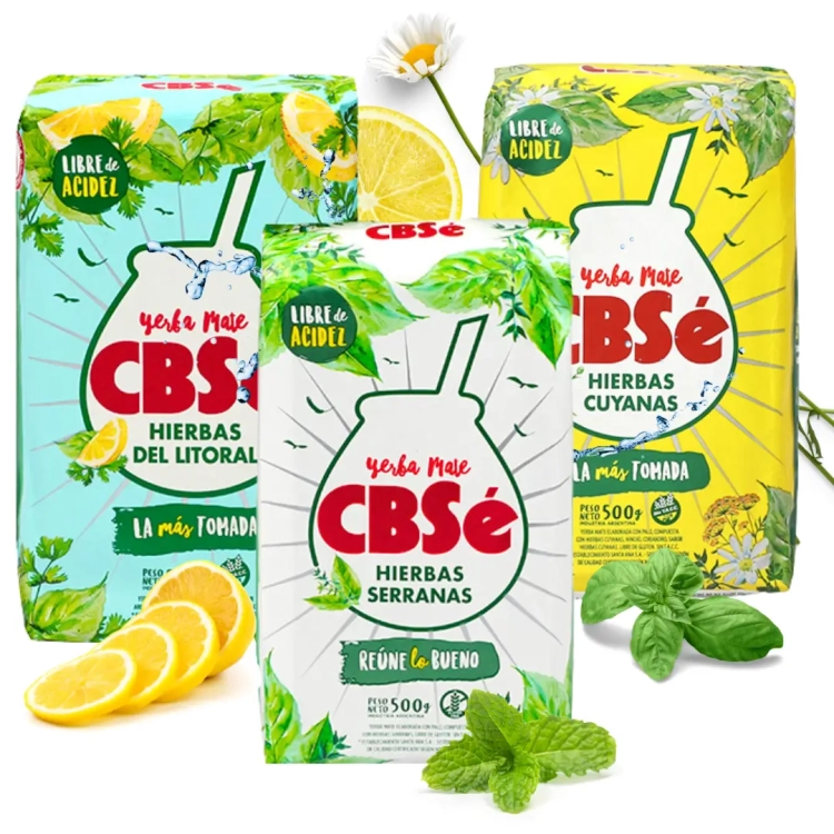 Zestaw CBSe ZIOŁOWY MIX 3x500g 1,5kg