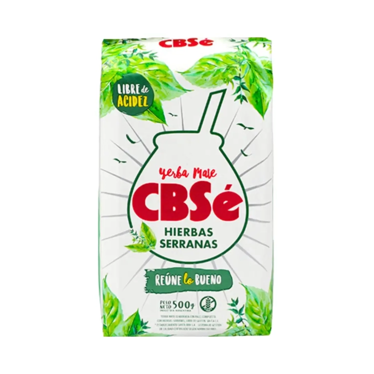 Yerba Mate CBSe Hierbas Serranas 0,5kg