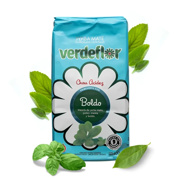 Yerba Mate Verdeflor Boldo 0,5kg (ziołowa)