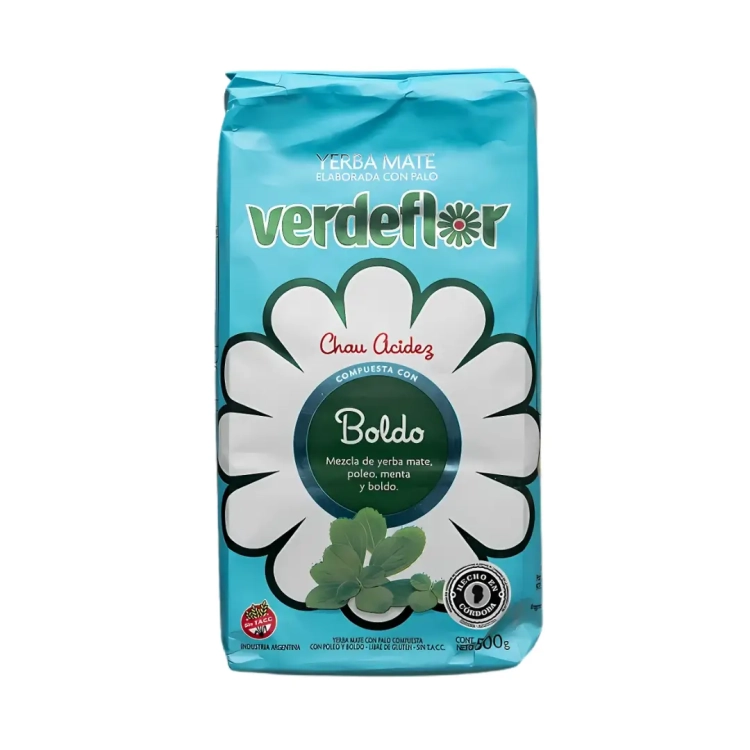 Yerba Mate Verdeflor Boldo 0,5kg (ziołowa)