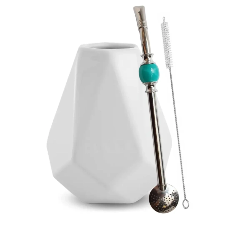 Zestaw Yerba Mate Tykwa Matero Diament + Bombilla