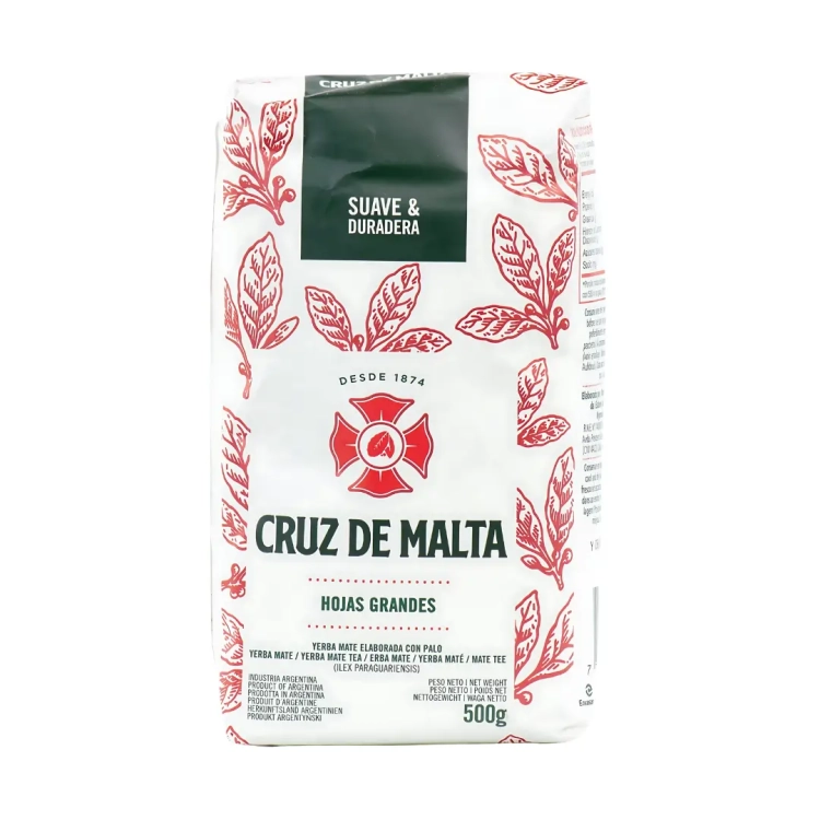 Yerba Mate Cruz de Malta Elaborada Tradicional 0,5kg
