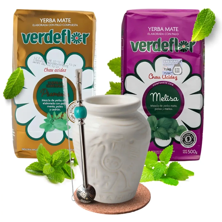 Zestaw Startowy do Yerba Mate Verdeflor + Akcesoria