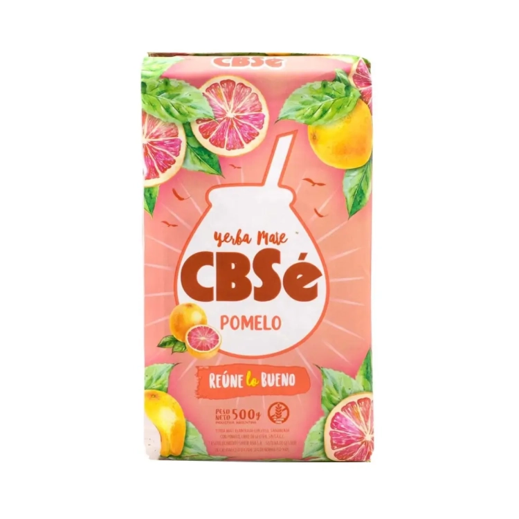 Yerba Mate CBSe Pomelo 0,5kg (grejpfrutowa)