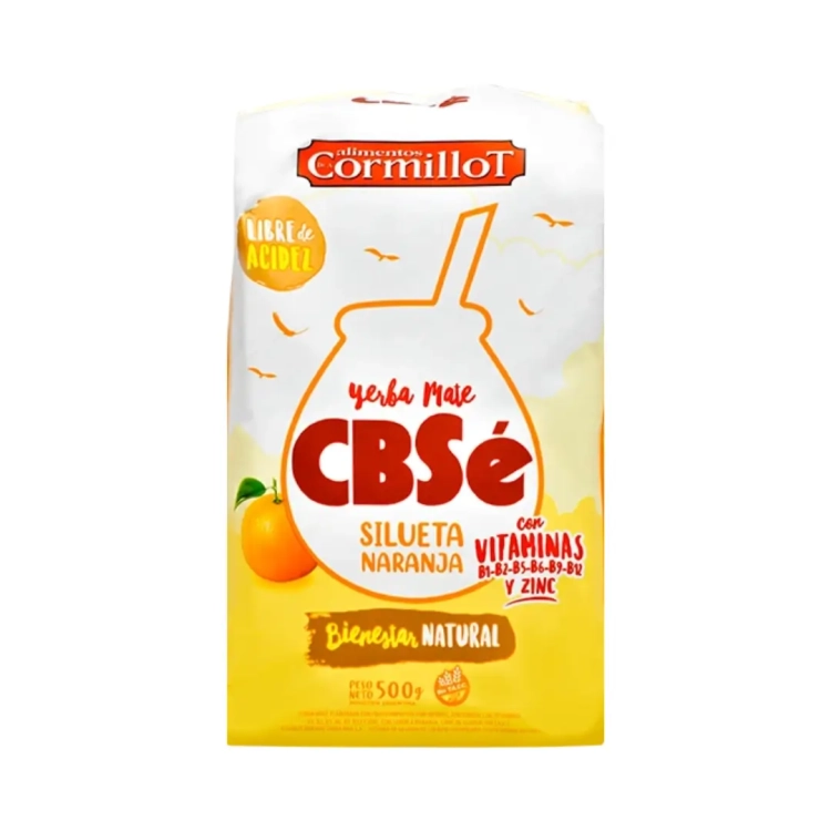 Yerba Mate CBSe Silueta Naranja (Pomarańczowa) 0,5kg
