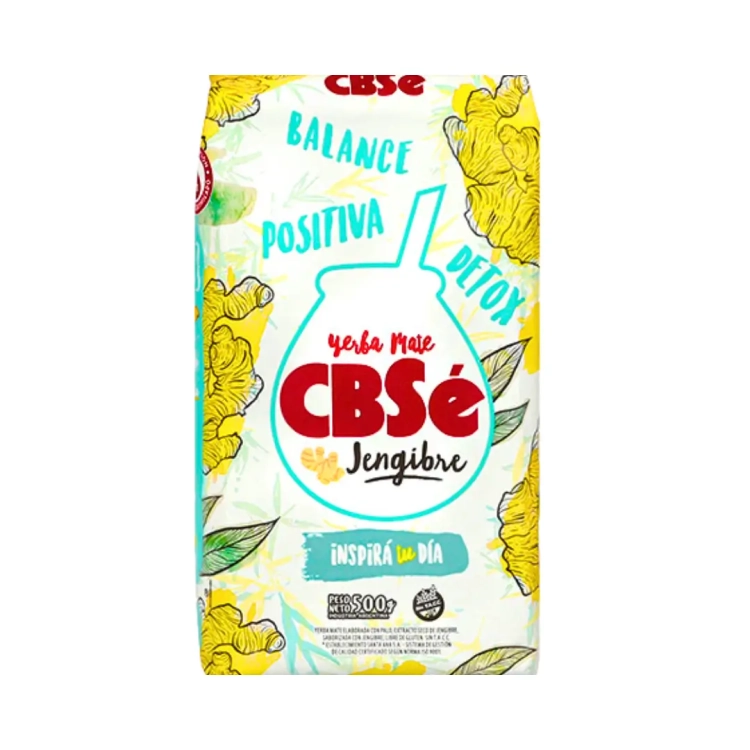 Yerba Mate CBSe Jengibre (imbirowa) 0,5kg