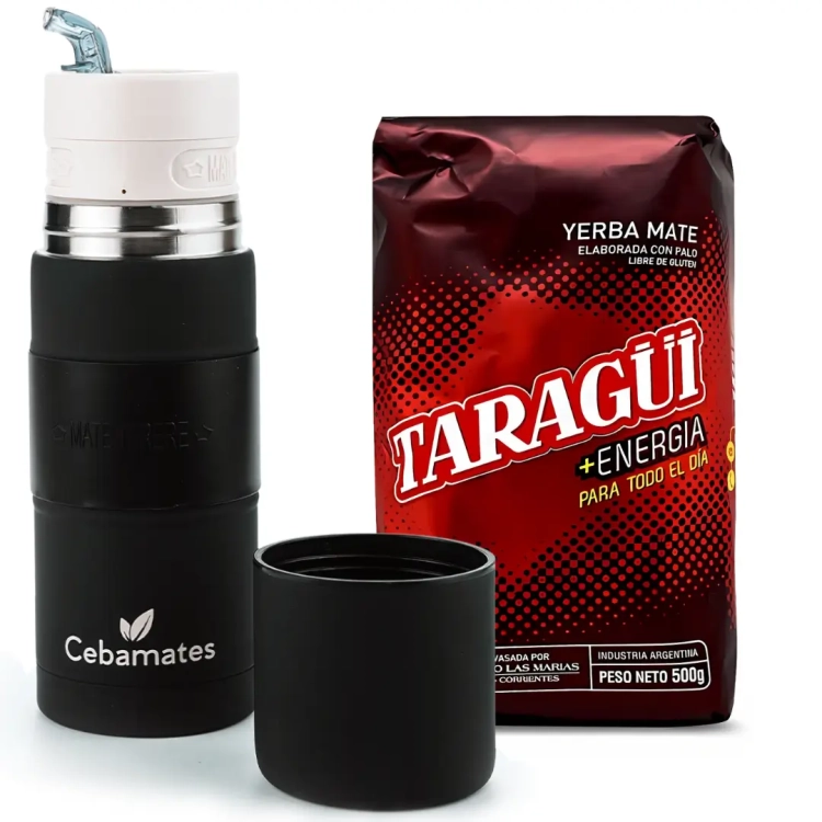 Zestaw Yerbomos Termos do Yerba Mate +  Taragui Energia