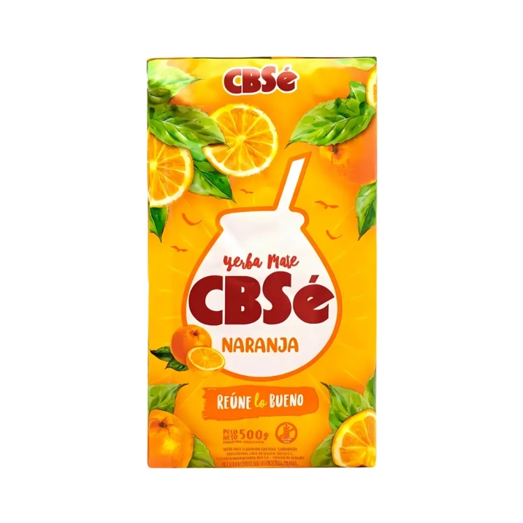 Yerba Mate CBSe Naranja (pomarańczowa) 500g.webp