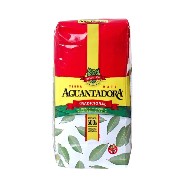 Yerba Mate Aguantadora Elaborada Tradicional Con Palo 0,5kg