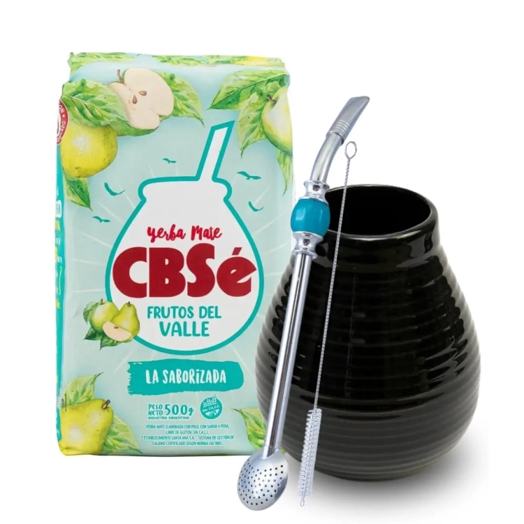 Zestaw Yerba Mate CBSe Frutos del Valle + Akcesoria.webp