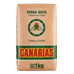 Yerba Mate Canarias Te Rojo y Centella 1kg 
