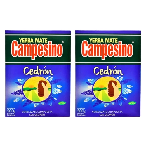 Zestaw Yerba Mate Campesino Cedron 2x500g 1kg.webp