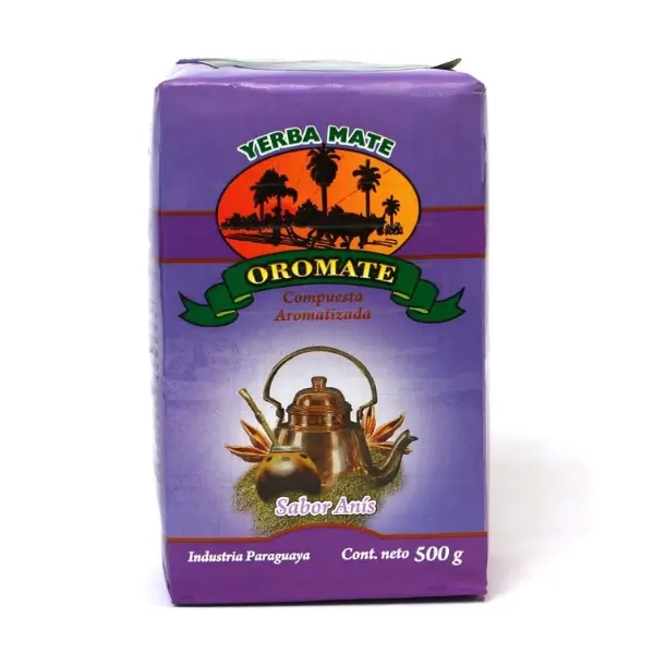 Yerba Mate Oromate Anis 0,5 kg (Anyżowa).webp