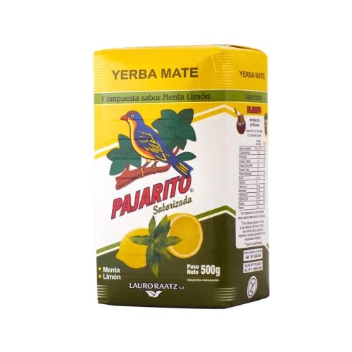 Yerba Mate Pajarito Menta Limon 0,5kg.webp