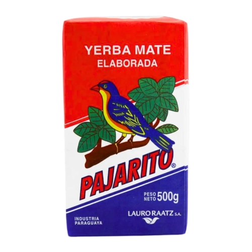 Yerba Mate Pajarito Elaborada Tradicional 500g.webp