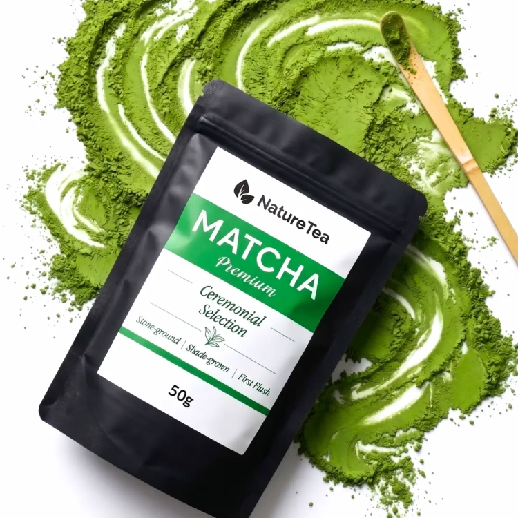 Ujęcie z góry na Matche Premium Ceremonial Selection (50g).webp