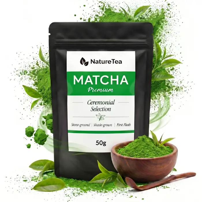 Matcha Zielona Herbata Ceremonialna Premium 50 g - Organiczna.webp