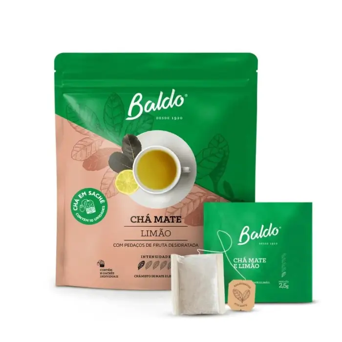 Yerba Mate w saszetkach Baldo Prażona Cytryna 10x2,5g.webp