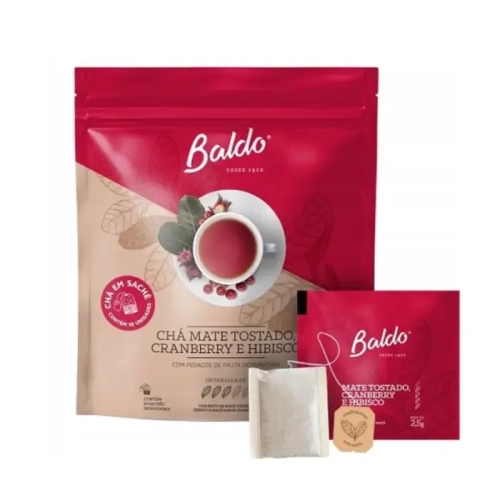 Yerba Mate Baldo Saszetki Cocido – Żurawina i Hibiskus 25g 10x2,5g.webp