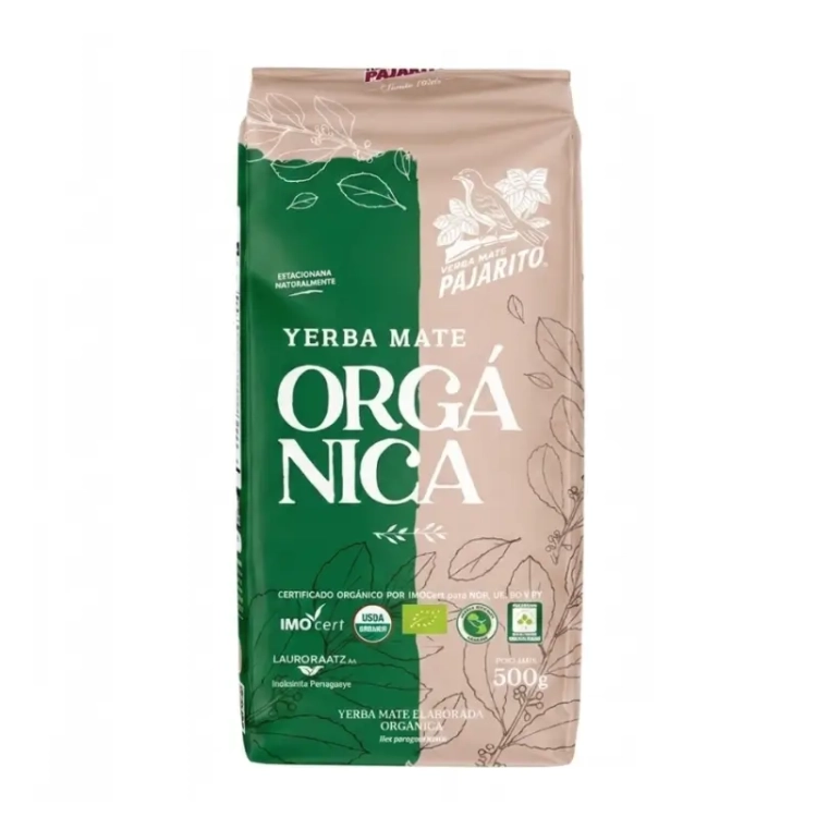 Yerba Mate Pajarito Bio Organica Organiczna 0,5kg.webp