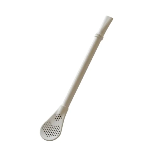 Bombilla Esencia do Picia Yerba Mate – Biała 15,5 cm.webp