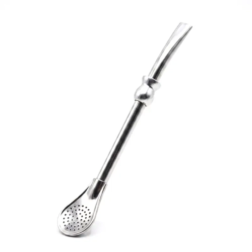 Bombilla Orbis do Yerba Mate INOX 19 cm – duży pierścień.webp
