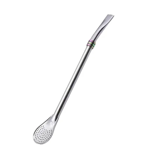 Bombilla Anillo do Yerba Mate 19 cm – Teńczowy pierścień.webp