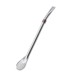 Bombilla Anillo do Yerba Mate 19 cm – Miedziany pierścień