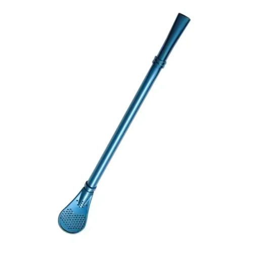 Bombilla do Yerba Mate Esencia – Niebieska (Azul) 19 cm.webp