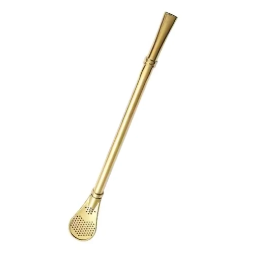 Bombilla do Yerba Mate Esencia – Złota (Gold) 19 cm.webp