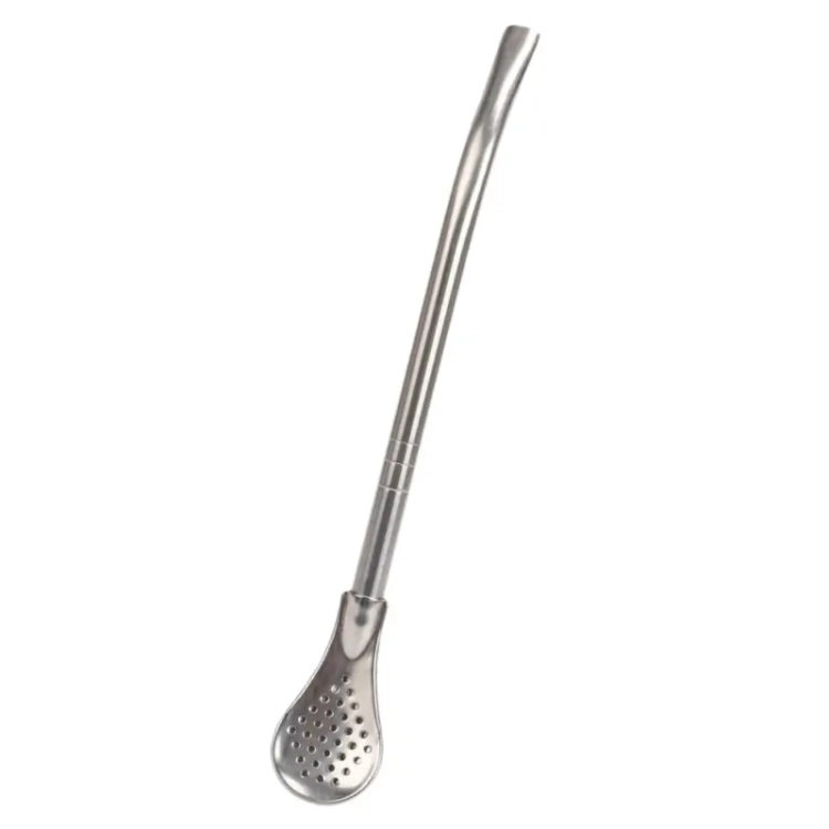 Bobmilla do yerba mate alfa 17 cm - stalowa INOX.webp