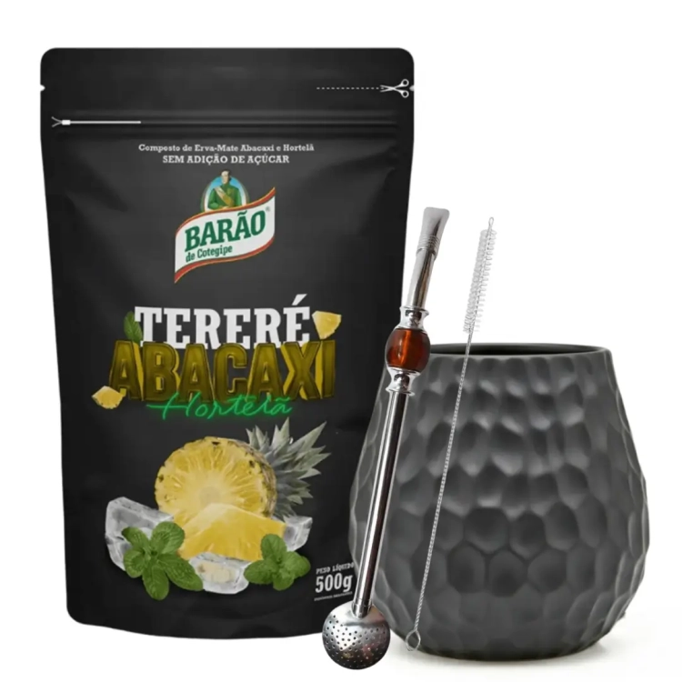 Zestaw na start! Yerba Mate Barao z Ananasem i Akcesoria.webp