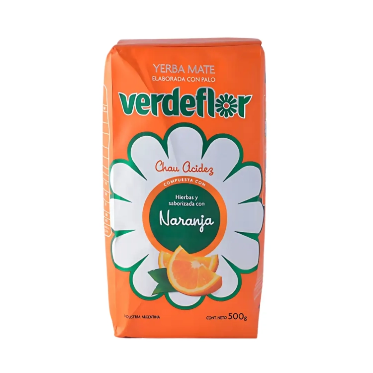 Yerba Mate Verdeflor Naranja 0,5kg (pomarańczowa) (1).webp