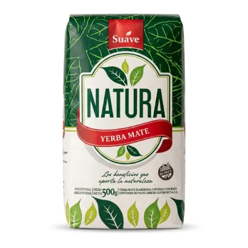 Yerba Mate Natura Suave 500 g.webp
