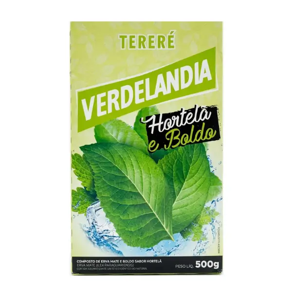 Yerba Mate Verdelandia Hortela Boldo 0,5 kg .webp