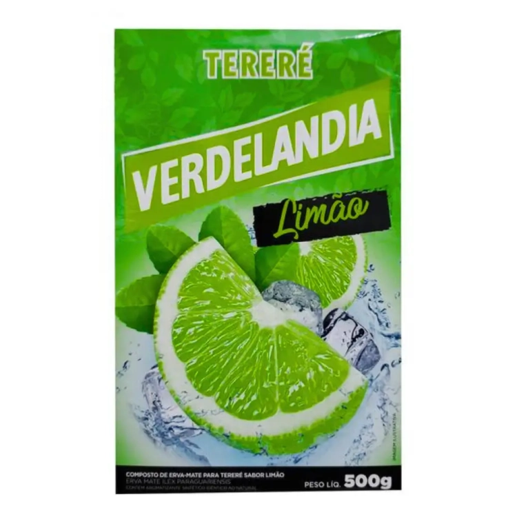 Yerba mate Verdelandia Limao 500g - Brazylijska Cytrusowa.webp
