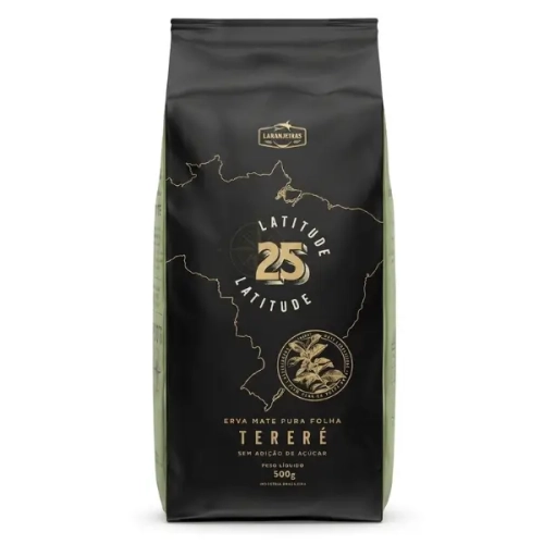 Yerba Mate Laranjeiras Pura Folha Latitude 25 0,5kg.webp