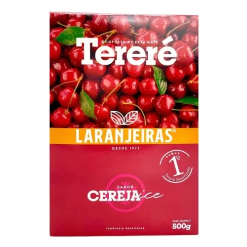 Yerba Mate Laranjeiras Tereré Cereja ICE (Wiśnia) 500g.webp