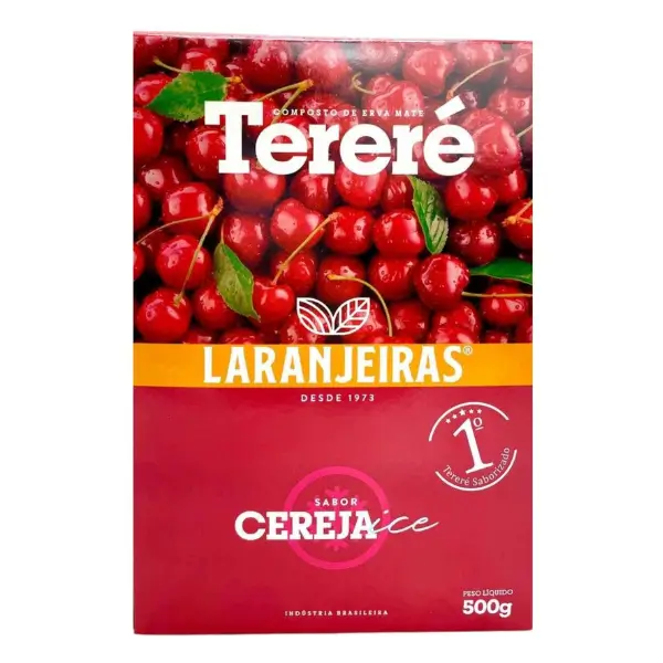 Yerba Mate Laranjeiras Tereré Cereja ICE (Wiśnia) 500g.webp