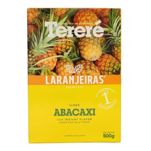 Yerba Mate Laranjeiras Abacaxi Terere (Ananas) 500g.webp