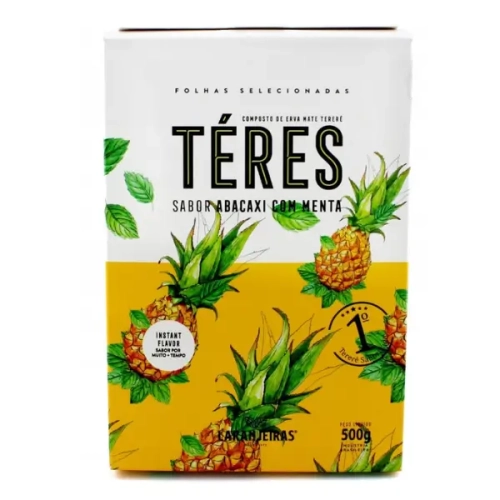 Yerba Mate Laranjeiras Teres (Ananasowo-miętowa) 0,5kg .webp