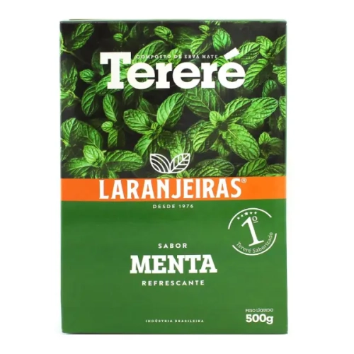 Yerba Mate Laranjeiras Terere Menta 500g - Bardzo miętowa.webp