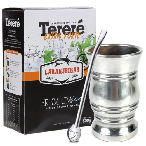 Zestaw Terere Laranjeiras Gelado 500g + Naczynko Palo Santo i Bombilla.webp