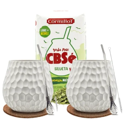 Zestaw dla pary Yerba CBSe Silueta FITNESS + Matero Bombilla.webp